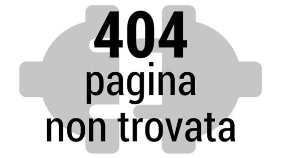 Pagina non trovata