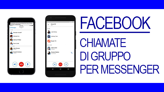 Scopri di più sull'articolo Facebook lancia le chiamate di gruppo per Messenger